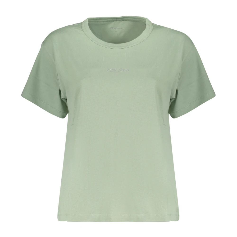 Pepe Jeans - Kurzärmeliges T-Shirt - Tops - Damen - Grün - Xs - Bild 5