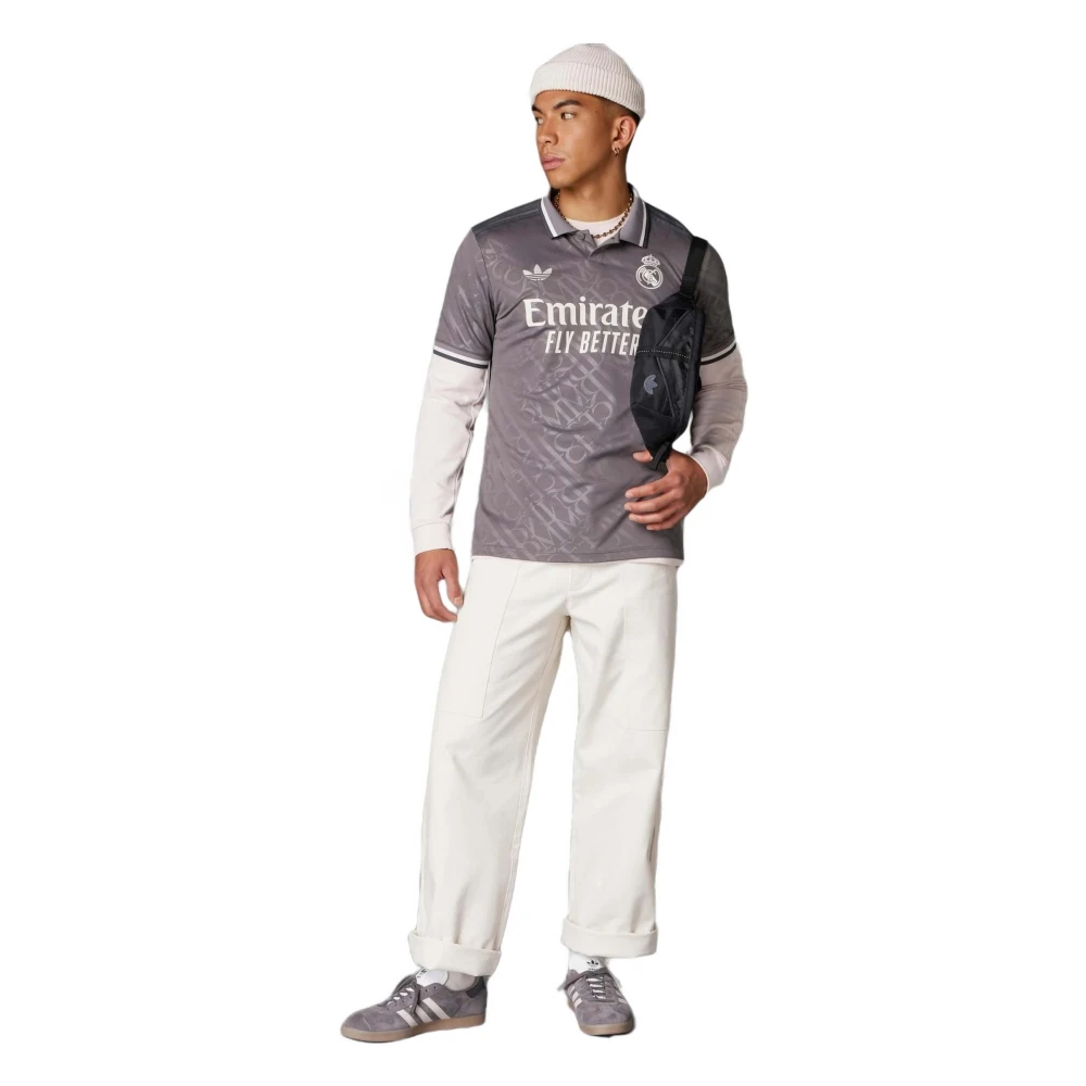 Adidas Derde Tenue Shirt Real Madrid 24-25 Voetbalshirt Gray Heren