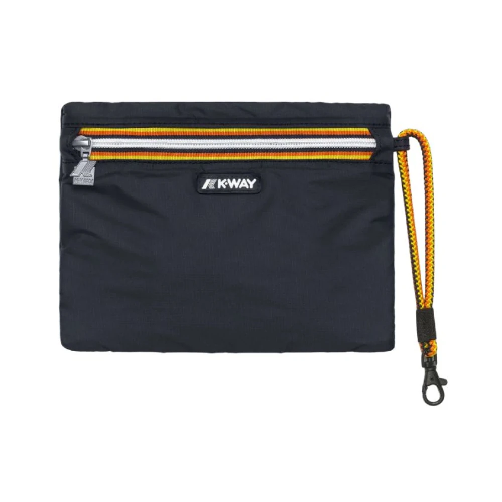 K-way Stijlvolle Nimes Clutch Portemonnee Kaarthouder Blue Unisex