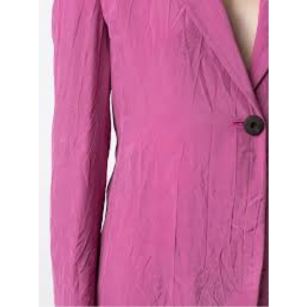 Emporio Armani Elegante Blazer Jas Purple Dames