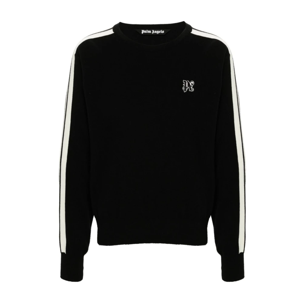 Palm Angels Trendy Sweater Selection Black Heren