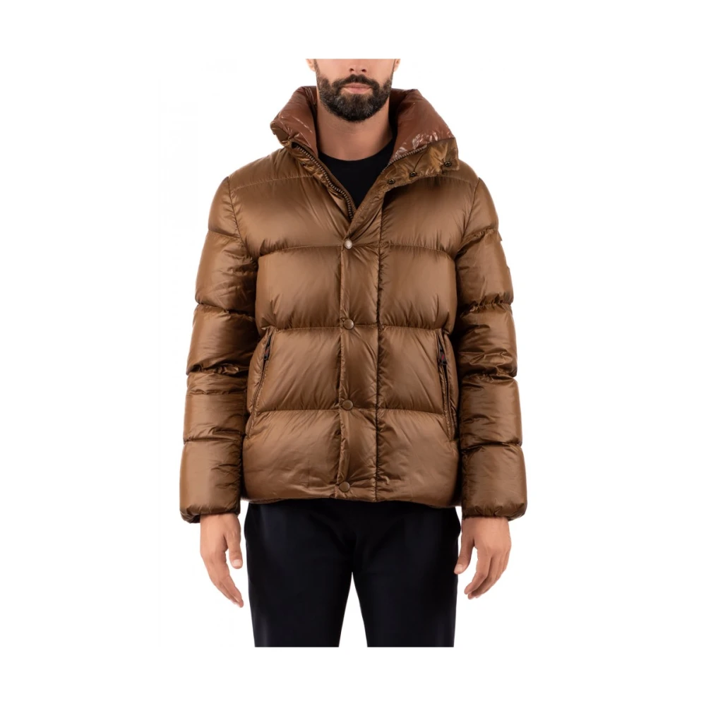 Afterlabel Stijlvolle Blouson Jas voor Heren Brown Heren
