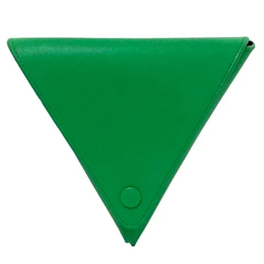 Bottega Veneta Vintage Pre-owned Fabric pouches Green Dames