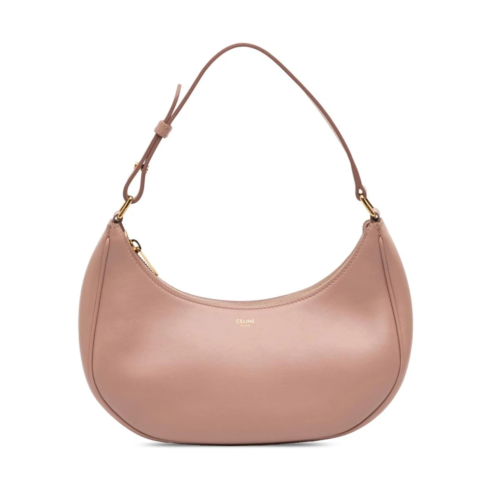 Celine Vintage Women's Pink Pre-Owned Shoulder Bag