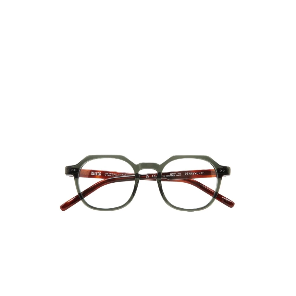 Kaleos Penny Bril Groen Havana Bruin Green Unisex