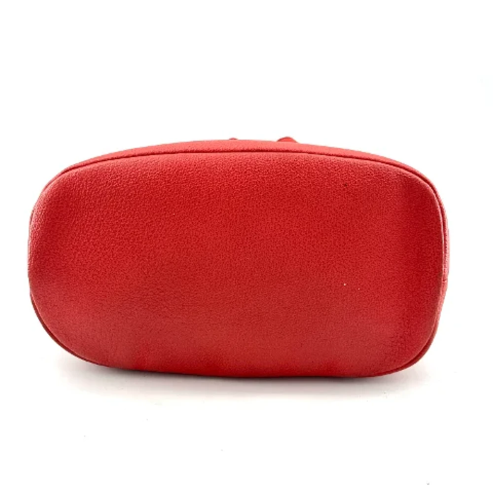 Gucci Vintage Pre-owned Suede gucci-bags Red Dames