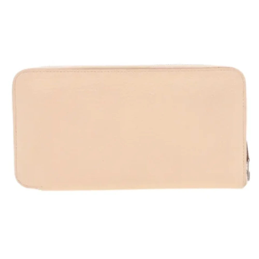 Hermès Vintage Pre-owned Leather wallets Pink Dames