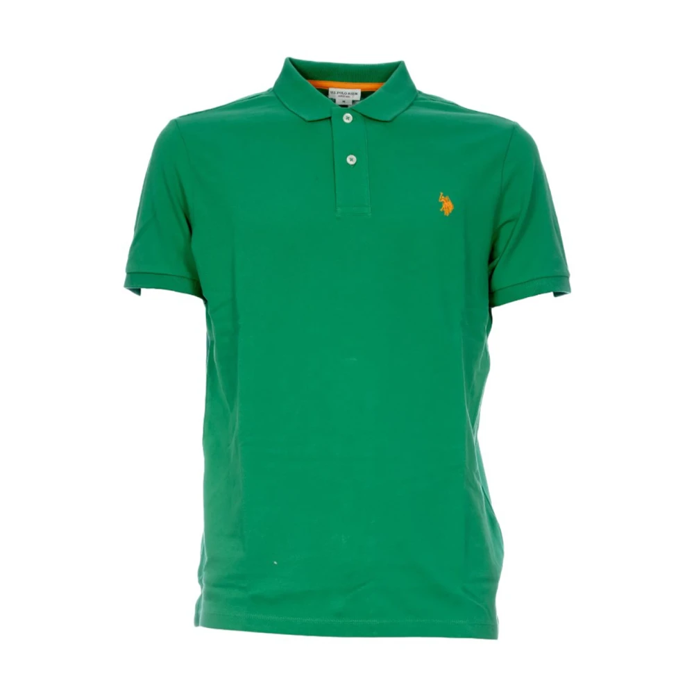 U.s. Polo Assn. Hombre Verde Camisetas, Talla: S