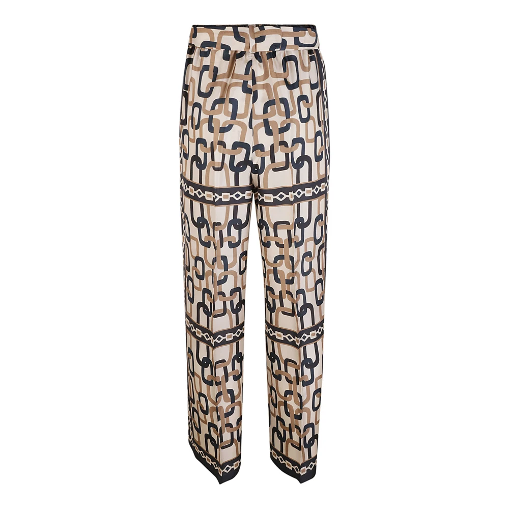 Max Mara Blauwe Brina Broek Blue Dames