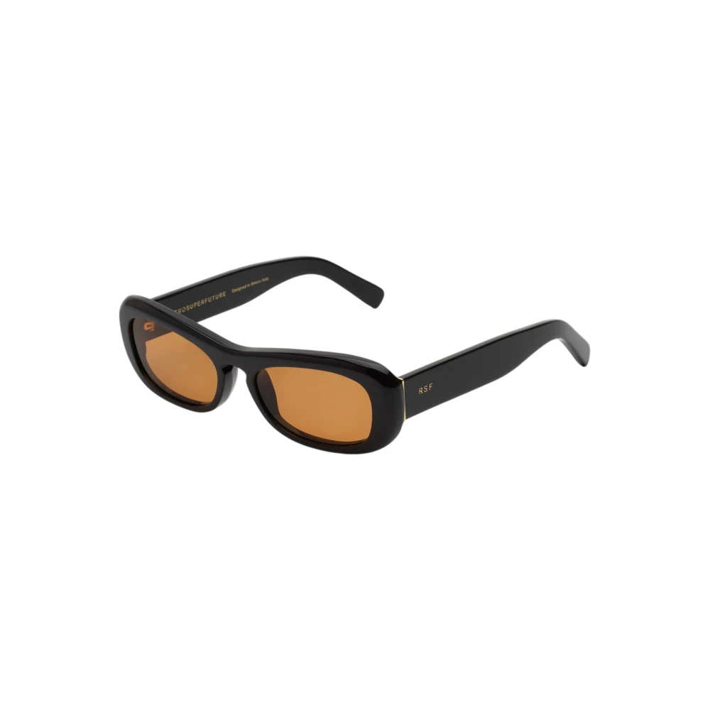 Retrosuperfuture Unisex Black Sunglasses, 54 Mm, Sunglasses