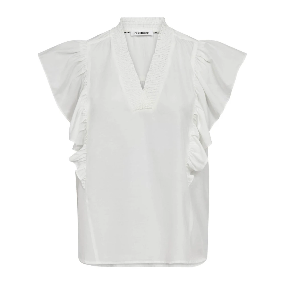 Co'couture White Blouses, Female, Xl, Blouses