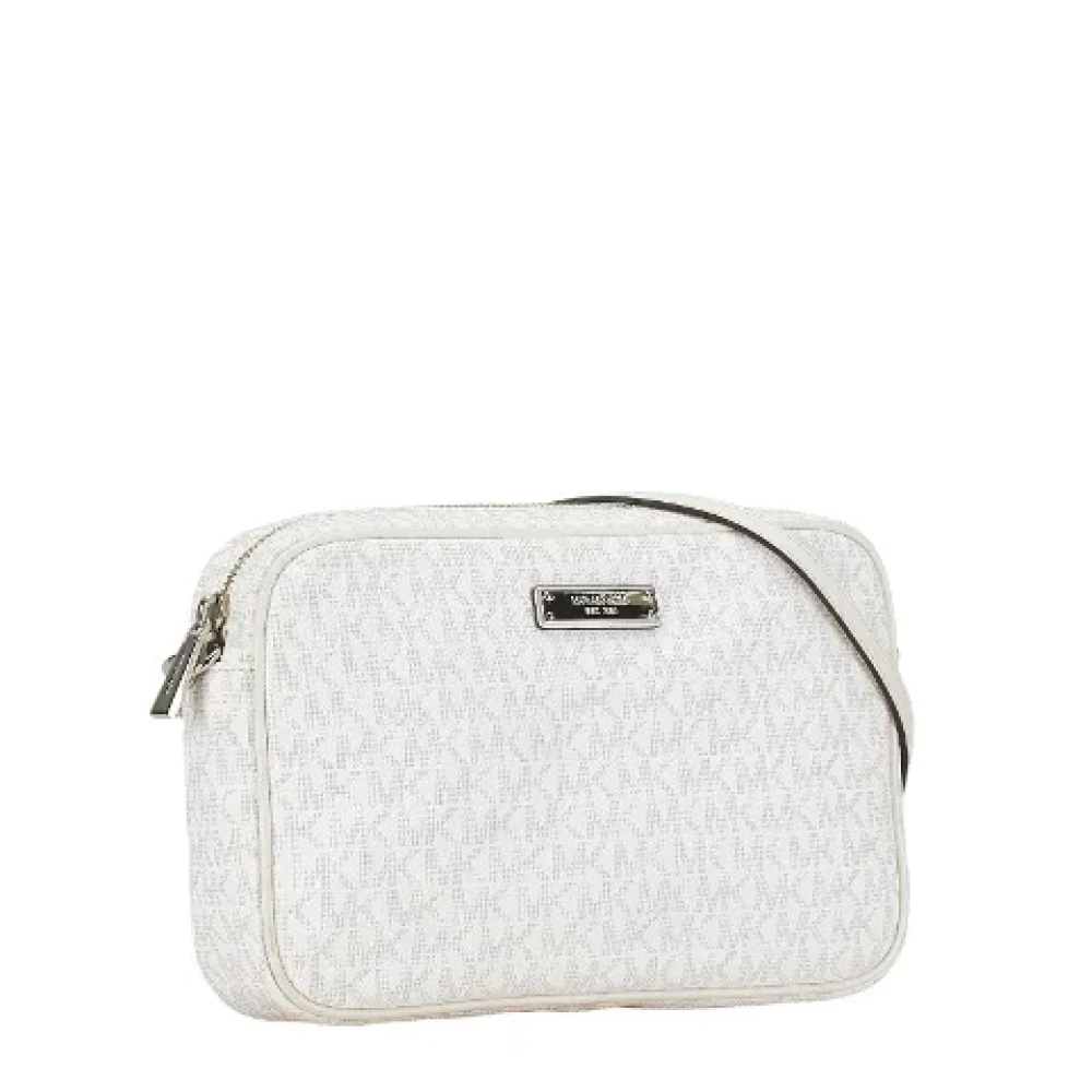 Michael Kors Pre-owned Plastic crossbody-bags White Dames