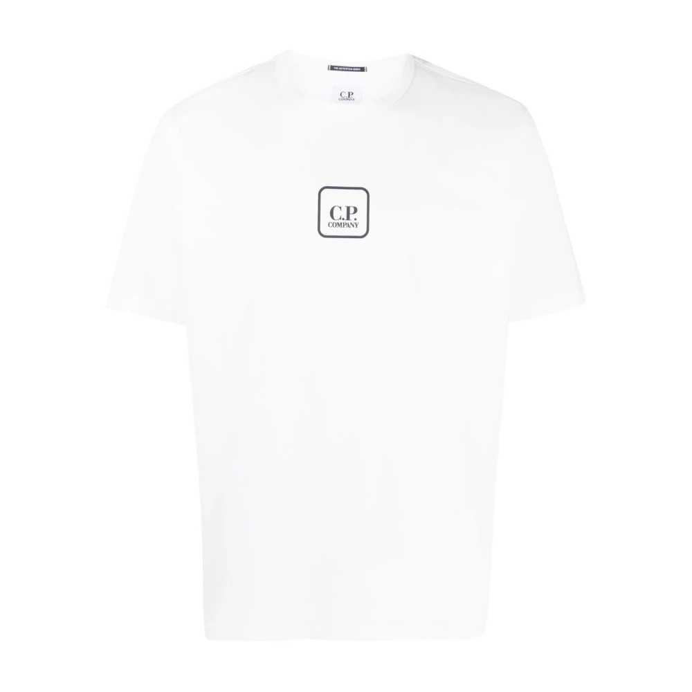 C.P. Company Metropolis Grafische Print T-shirt White Heren