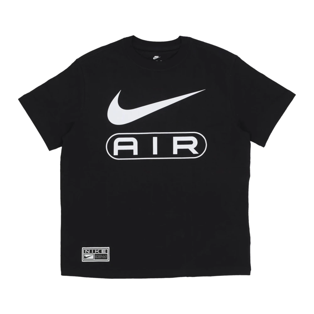 Nike Women's Black Sportswear Air Bf Tee T-Shirt - Training T-Shirts & Tops - M - Sport