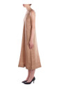 robe-en-lin-camel-avec-fermeture-eclair