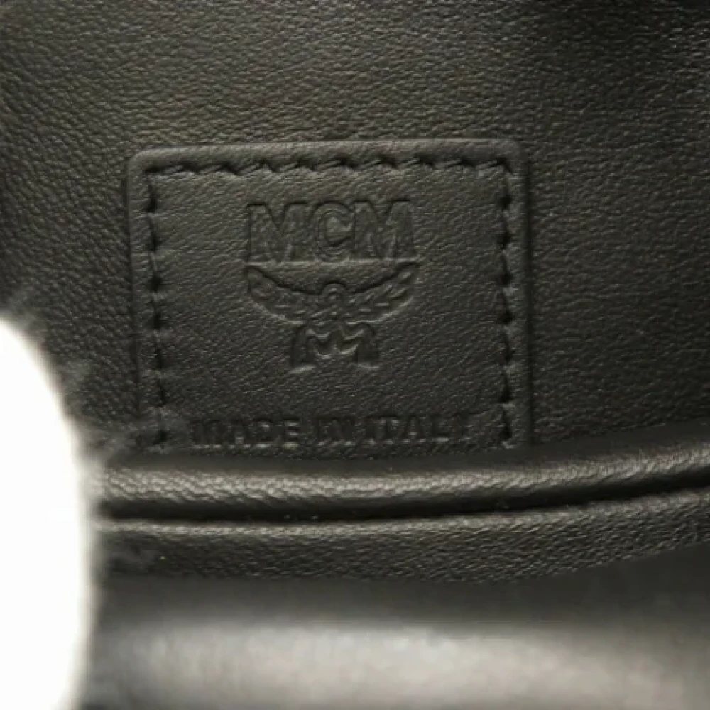 MCM Pre-owned Leather shoulder-bags Black Dames