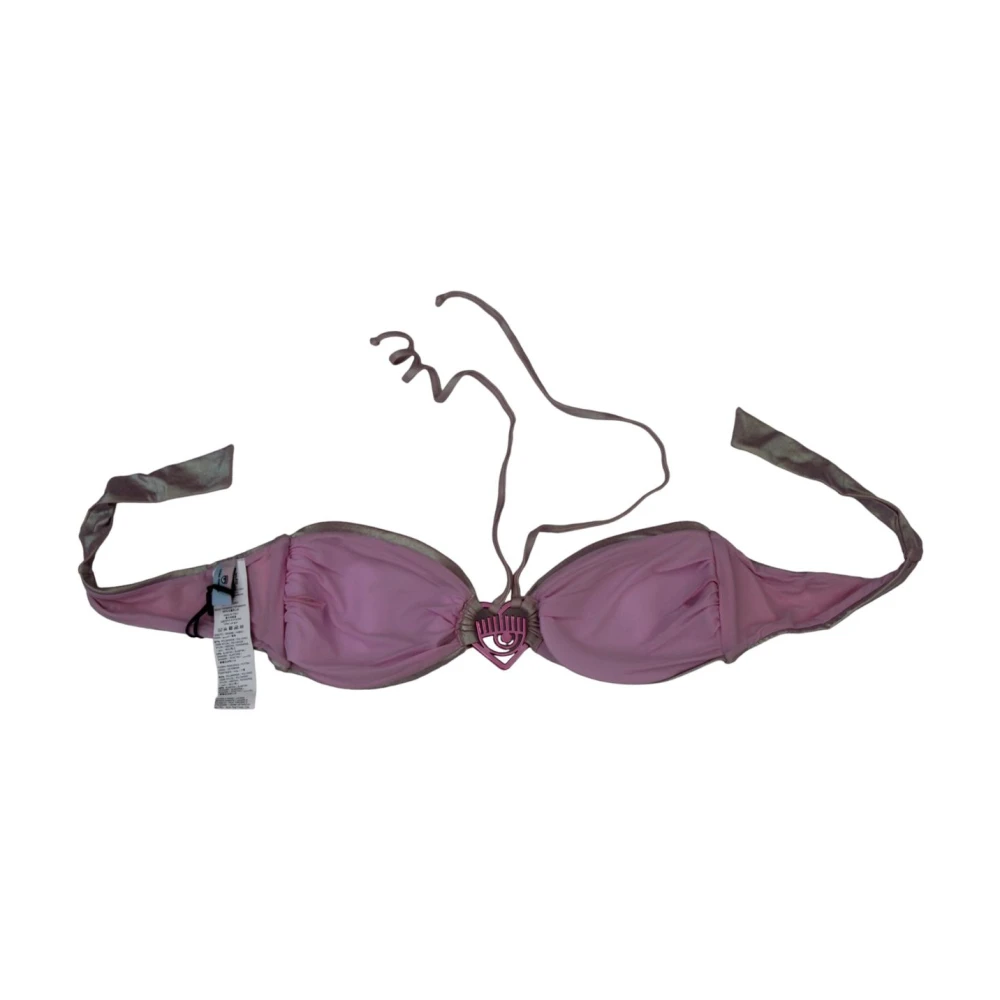 Chiara Ferragni Collection Stijlvolle Bikini Top Pink Dames