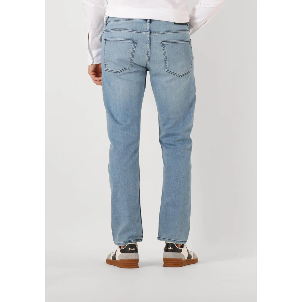 Boss Orange Slim Fit Blauwe Jeans Delaware Bo Blue Heren