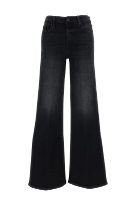 Mother Wide Jeans Svart W31