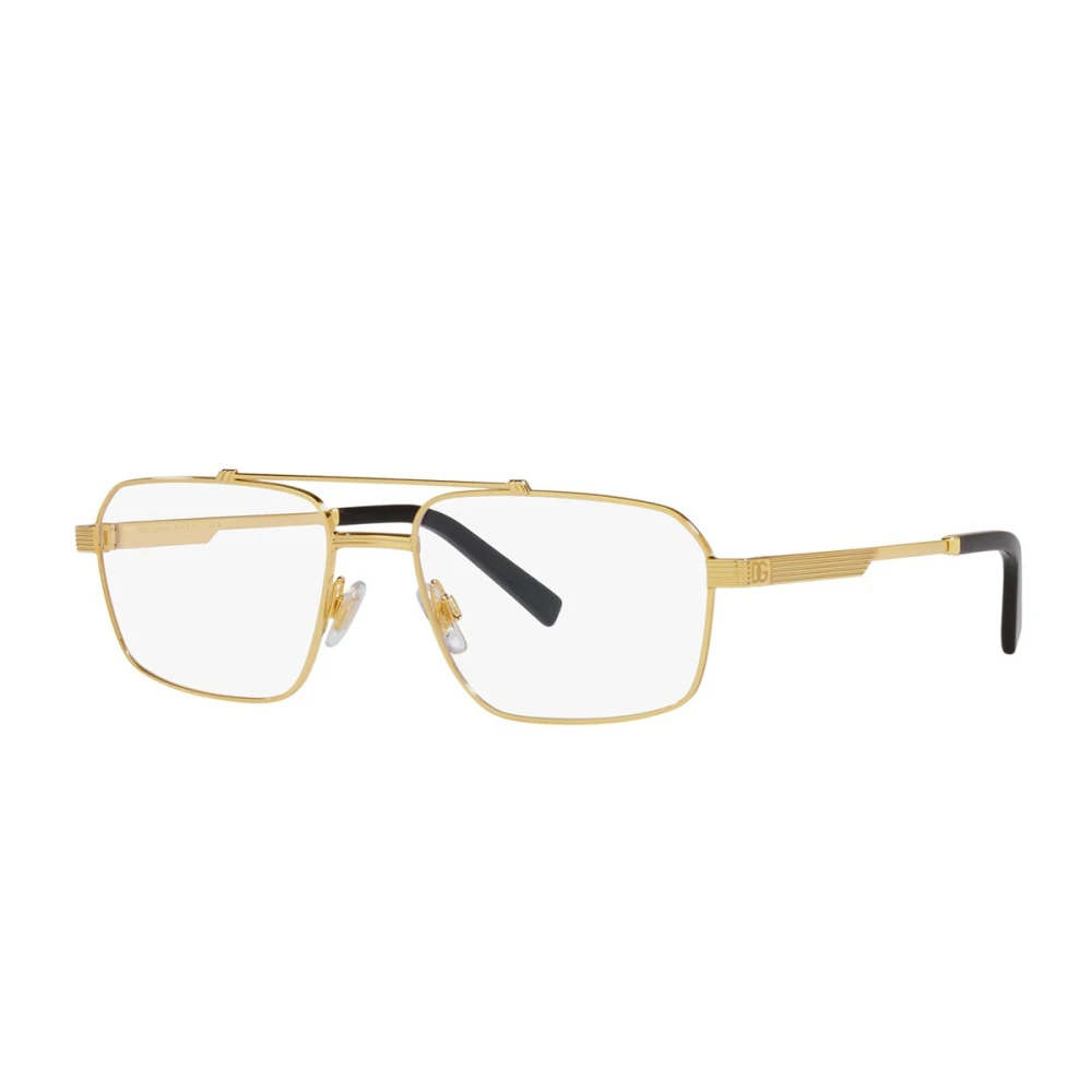 Dolce & Gabbana Upgrade je bril met Model 1345 rechthoekige bril Yellow Heren