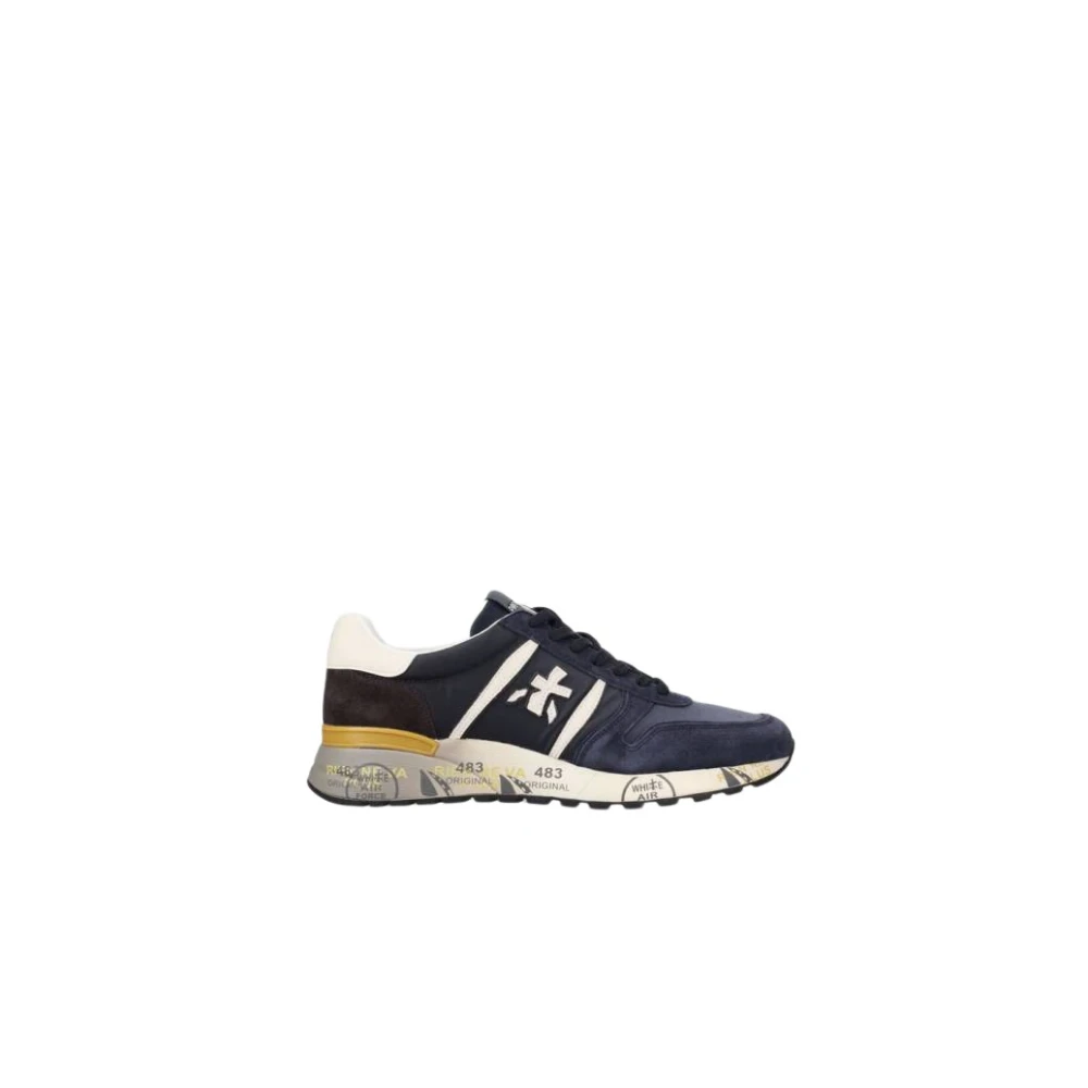 Premiata Lander 7702 Sneakers Heren Schoenen Blauw