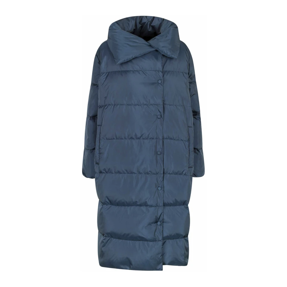 Masai Gewatteerde Jas Moonlit Ocean Blue Dames