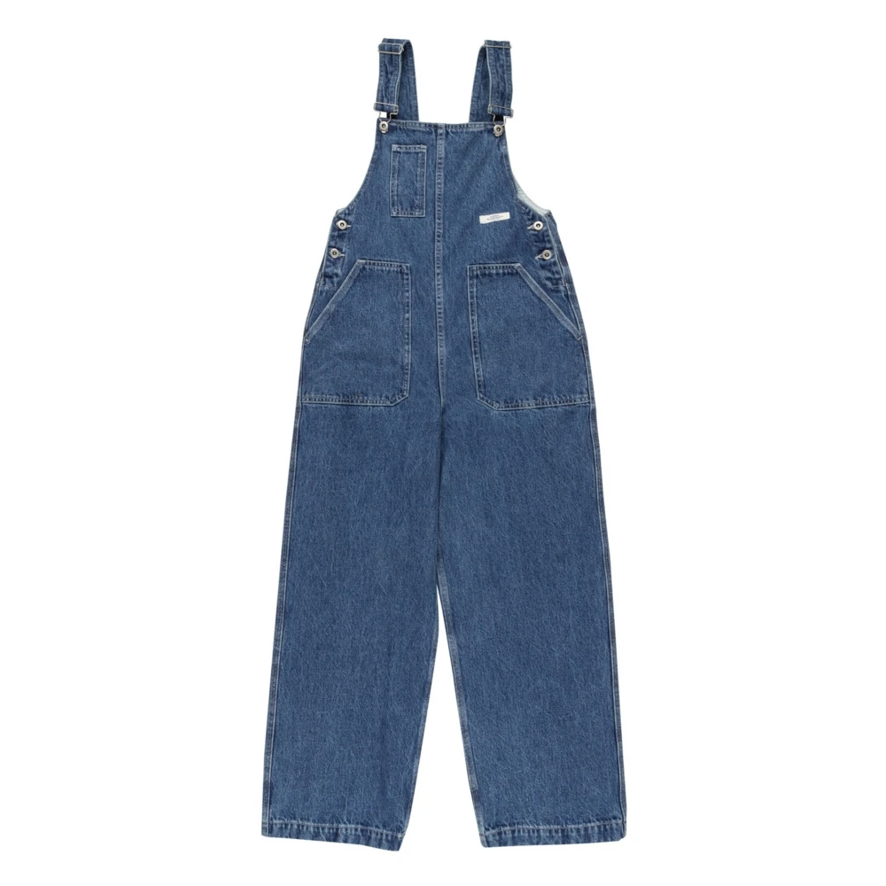 Element 70 Dungaree Långa byxor Blue, Dam