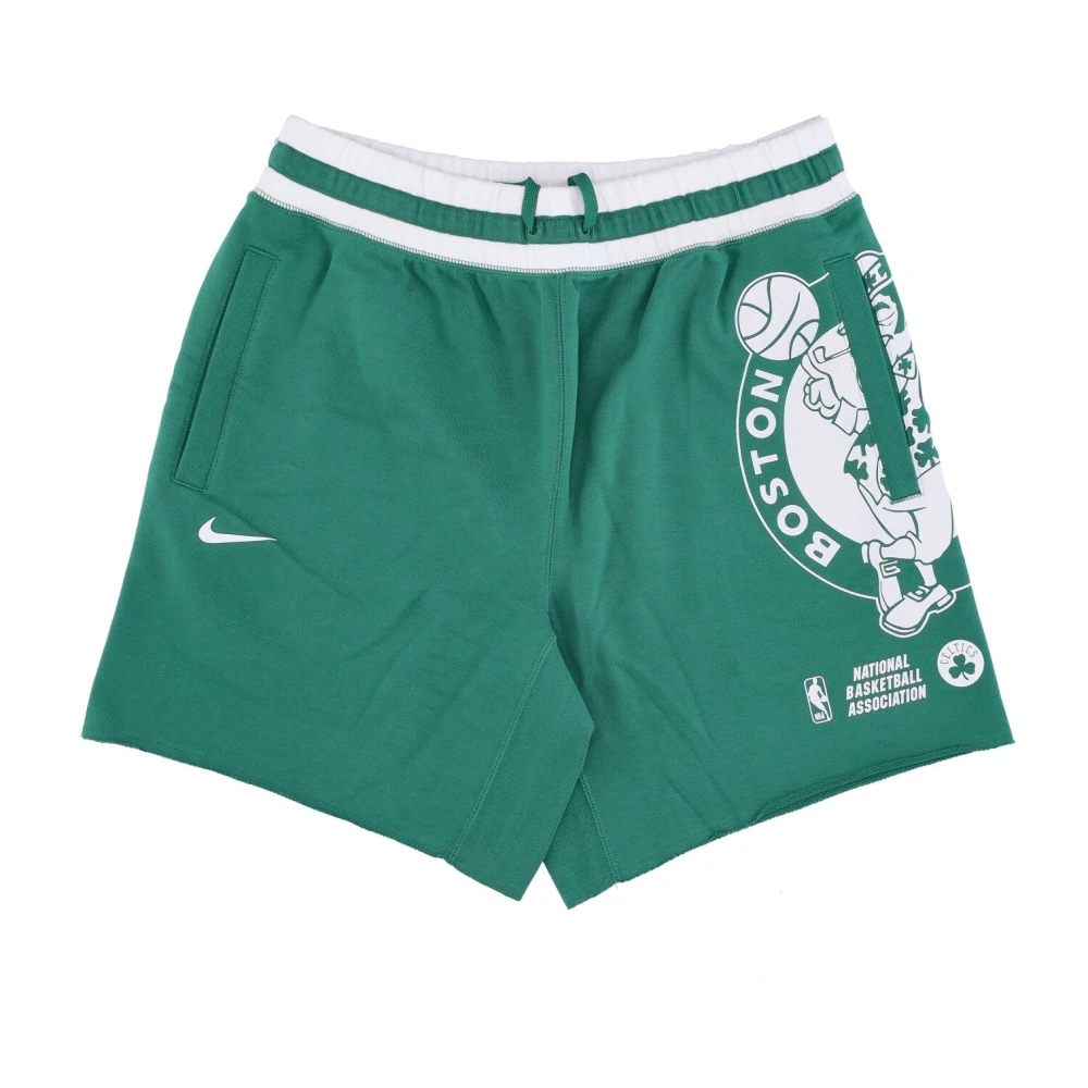 Nike Boston Celtics Fleece Shorts Green, Herr