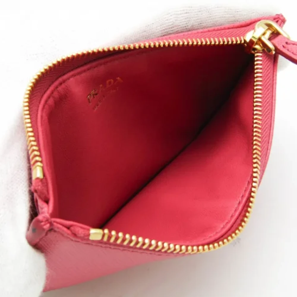 Prada Vintage Pre-owned Metal home-office Red Dames