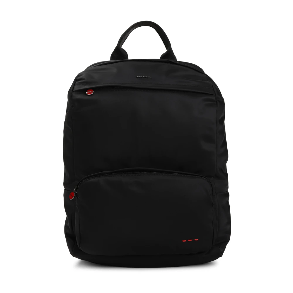 Kiton Zwarte Rugzak Black Heren