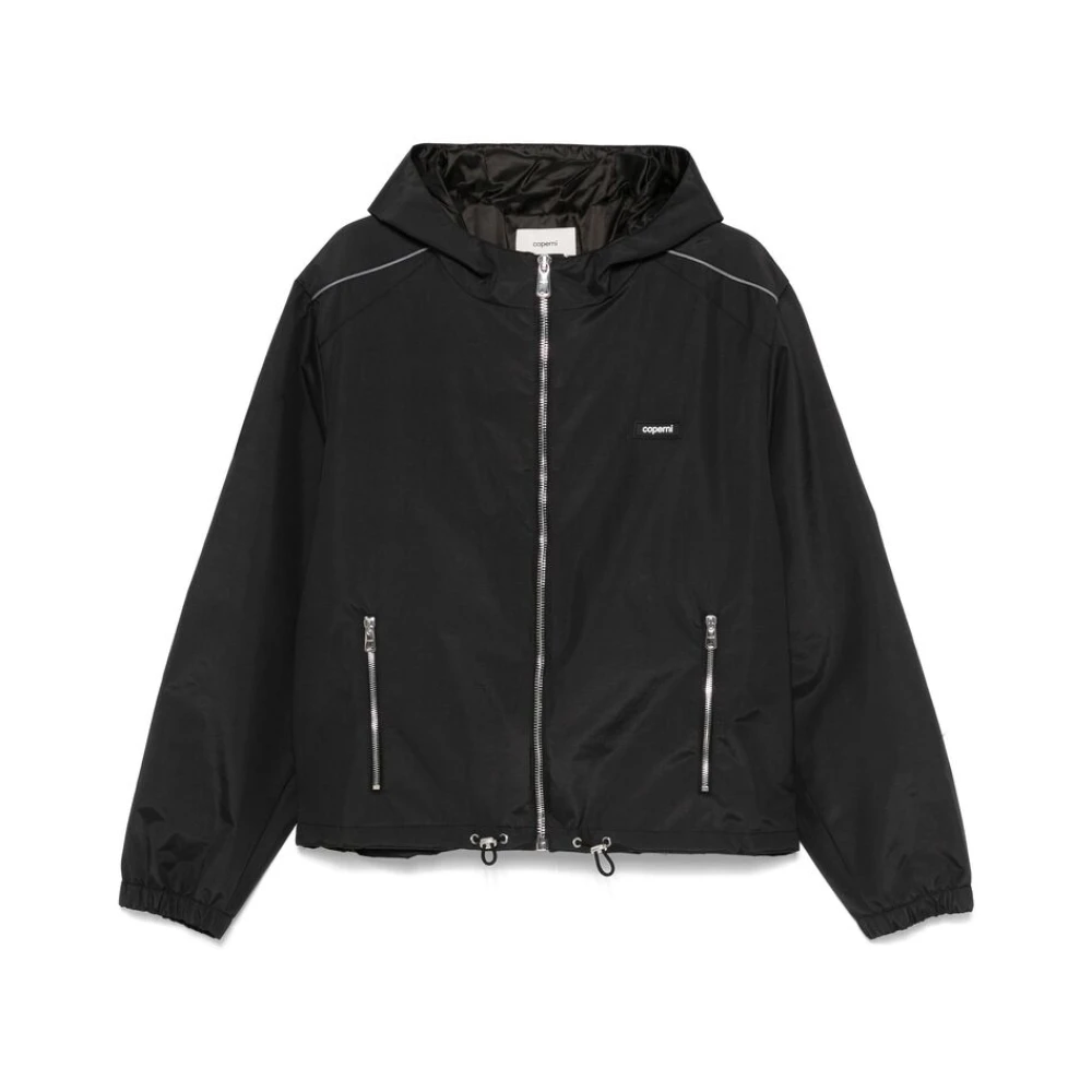 Coperni Zwarte Hoodie met Ritssluiting Black Heren