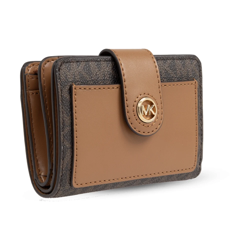 Michael Kors Portemonnee met logo Brown Dames