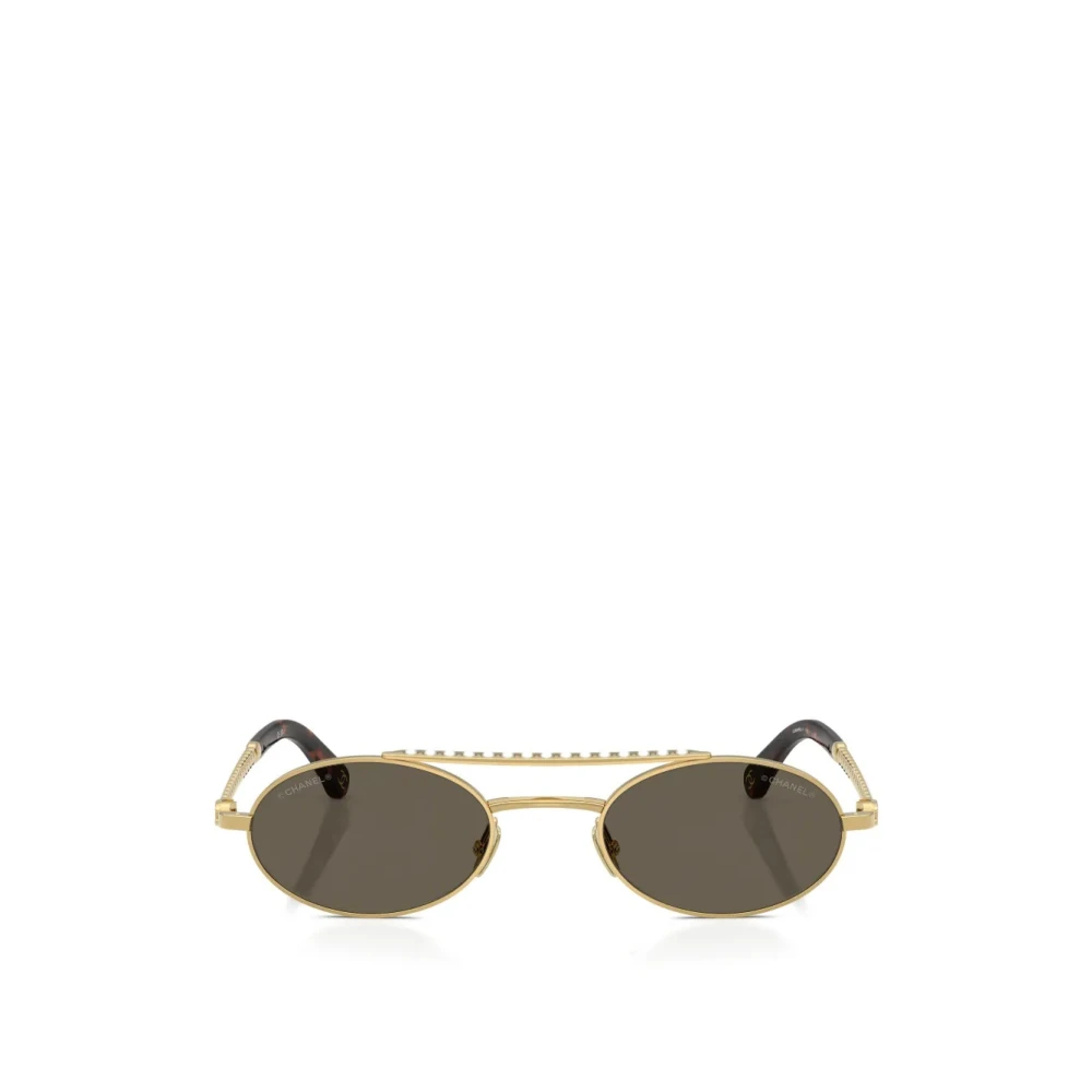 Chanel Women's Yellow C1253 Sunglasses - Sunglasses - 50 Mm - Accessories
