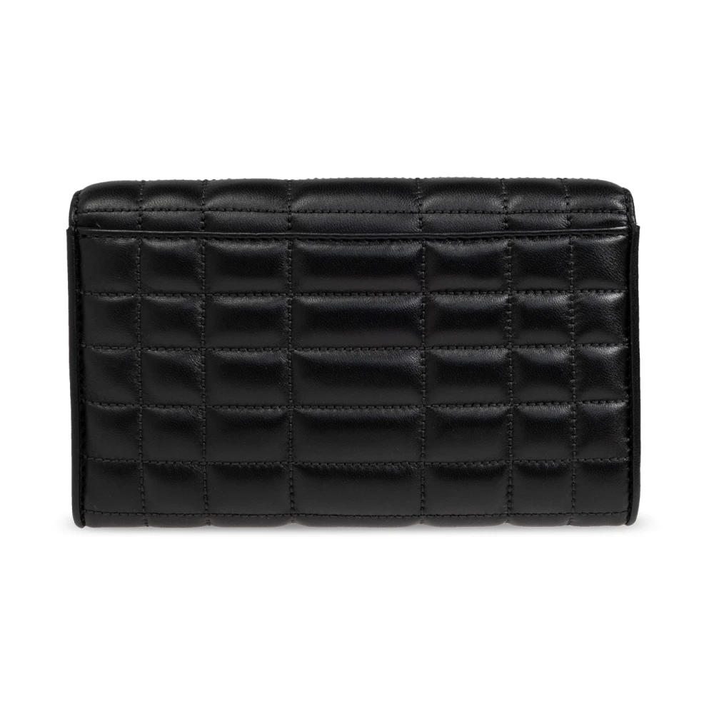 Michael Kors Portemonnee met schouderband Tribeca Black Dames