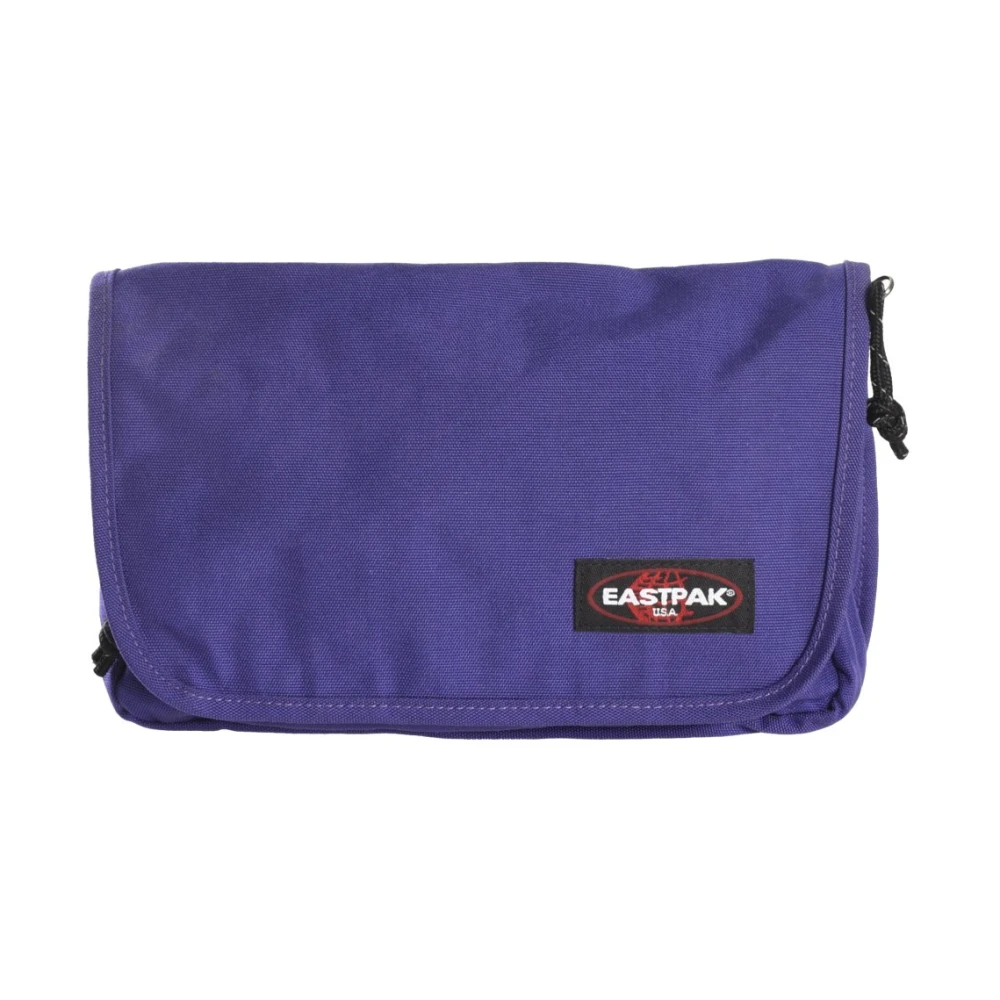 Eastpak Paarse Patched Canvas Schoudertas Purple Dames