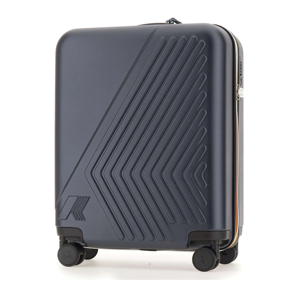 K-Way Unisex Blu Suitcases, Taglia Unica, New,