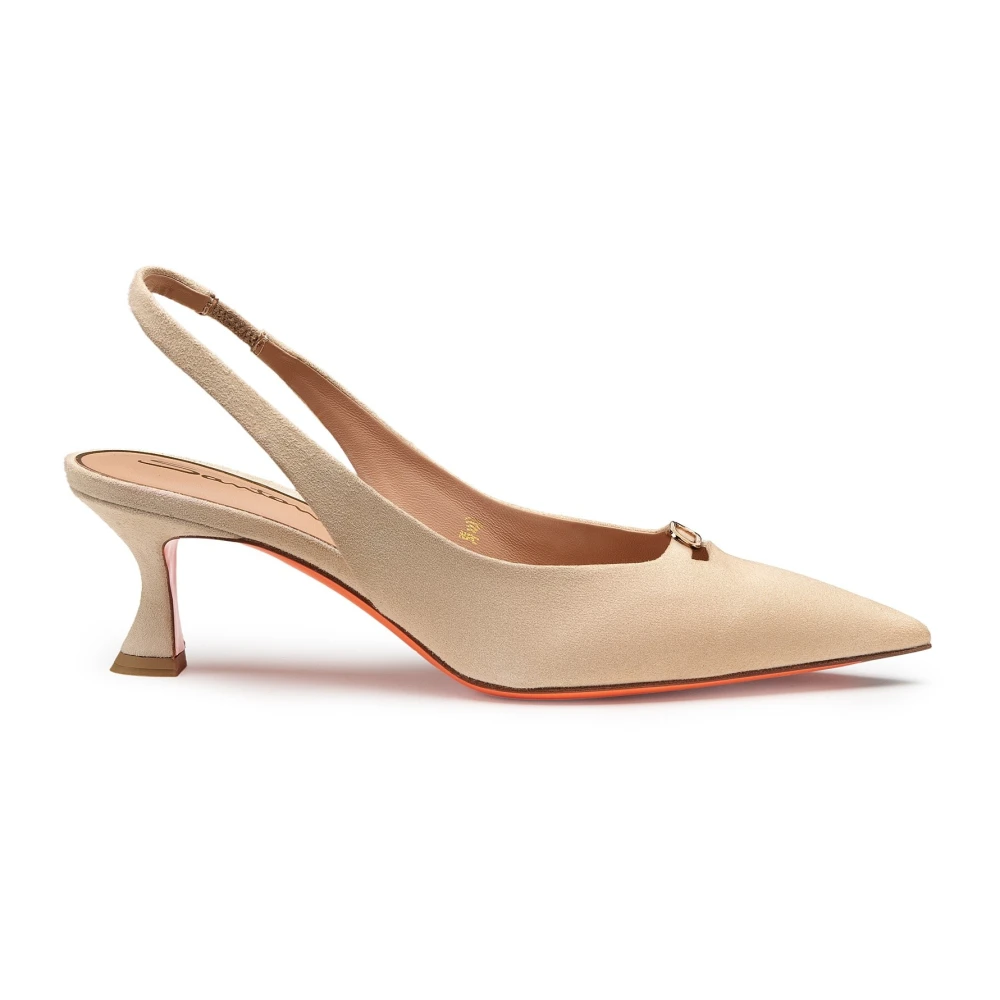 Santoni Mujer Beige Zapatos, Talla: 38 1/2 Eu