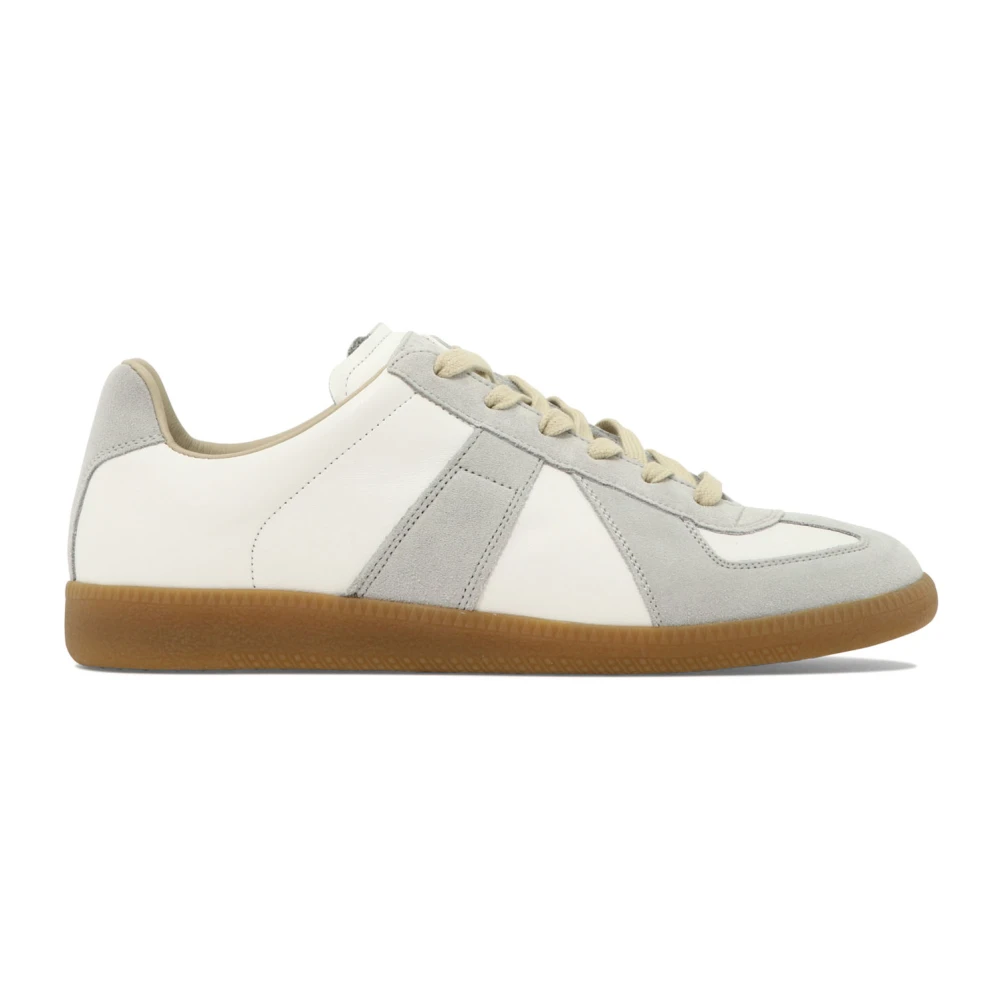 Maison Margiela Replica Trainers - Male - Sneakers - White - 11 Uk - Shoes