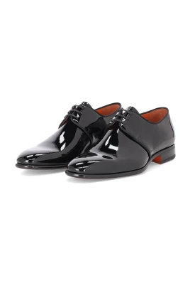 Square-toe Patent Loafer