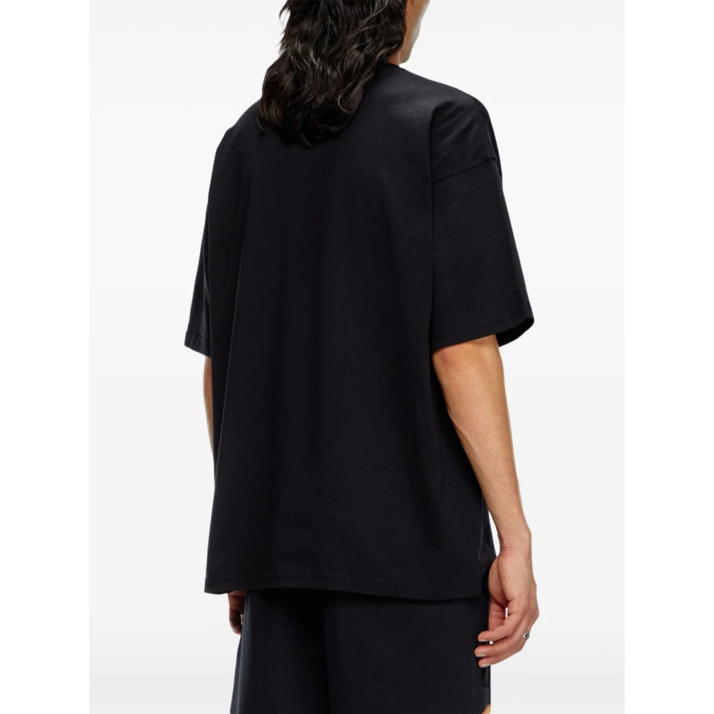 Diesel Stijlvolle T-shirts en Polos Black Heren