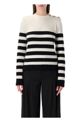 maille-boutonnee-a-rayures