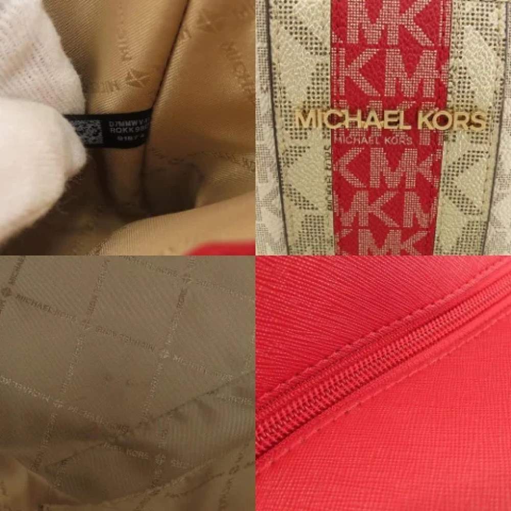 Michael Kors Pre-owned Leather totes Red Dames