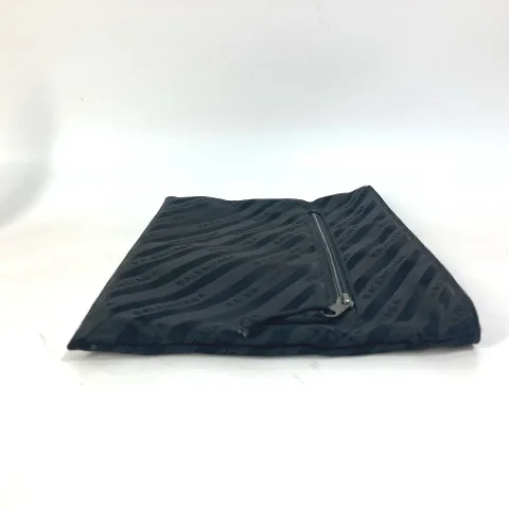 Balenciaga Vintage Pre-owned Fabric clutches Black Heren