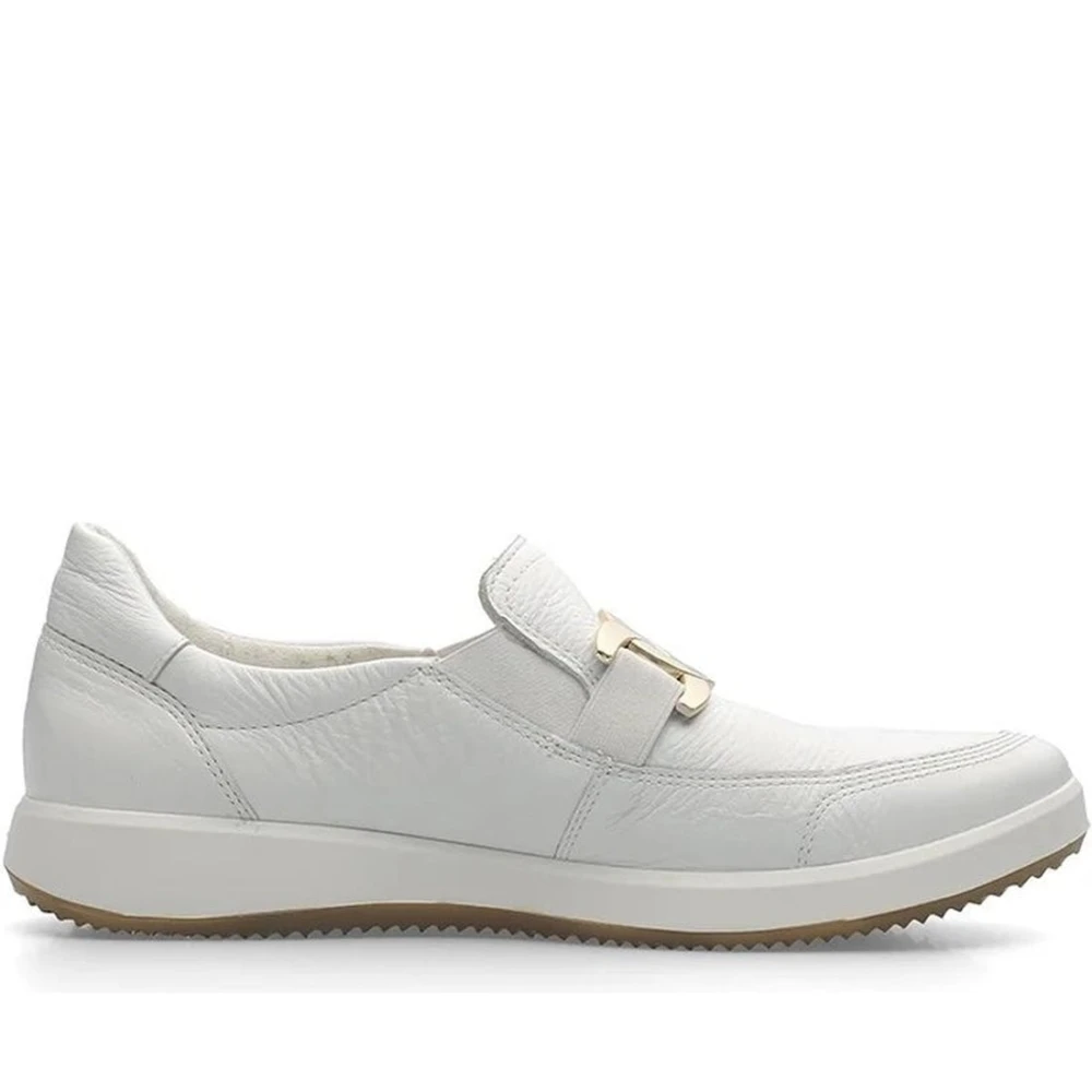 Ara Women's White Loafers, 7 Uk, Loafers For