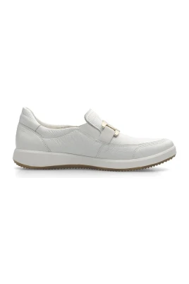 Vita Loafers för Kvinnor