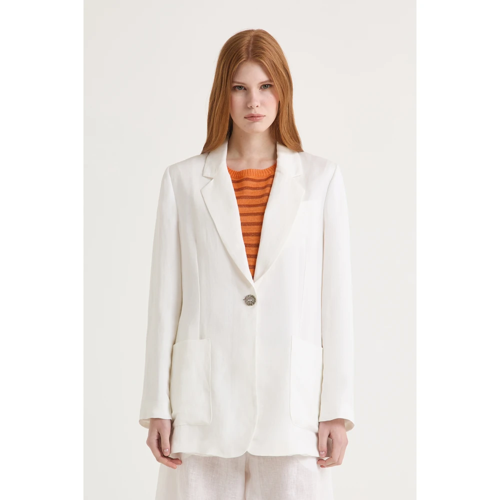 Maliparmi Magnolia Linnen JAS White Dames