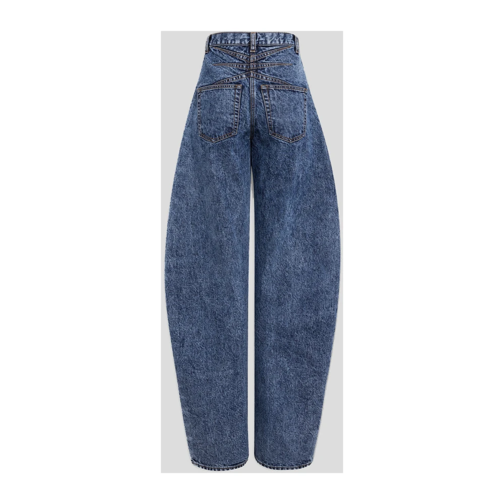 Alaïa Denim Cirkel Jeans Blue Dames