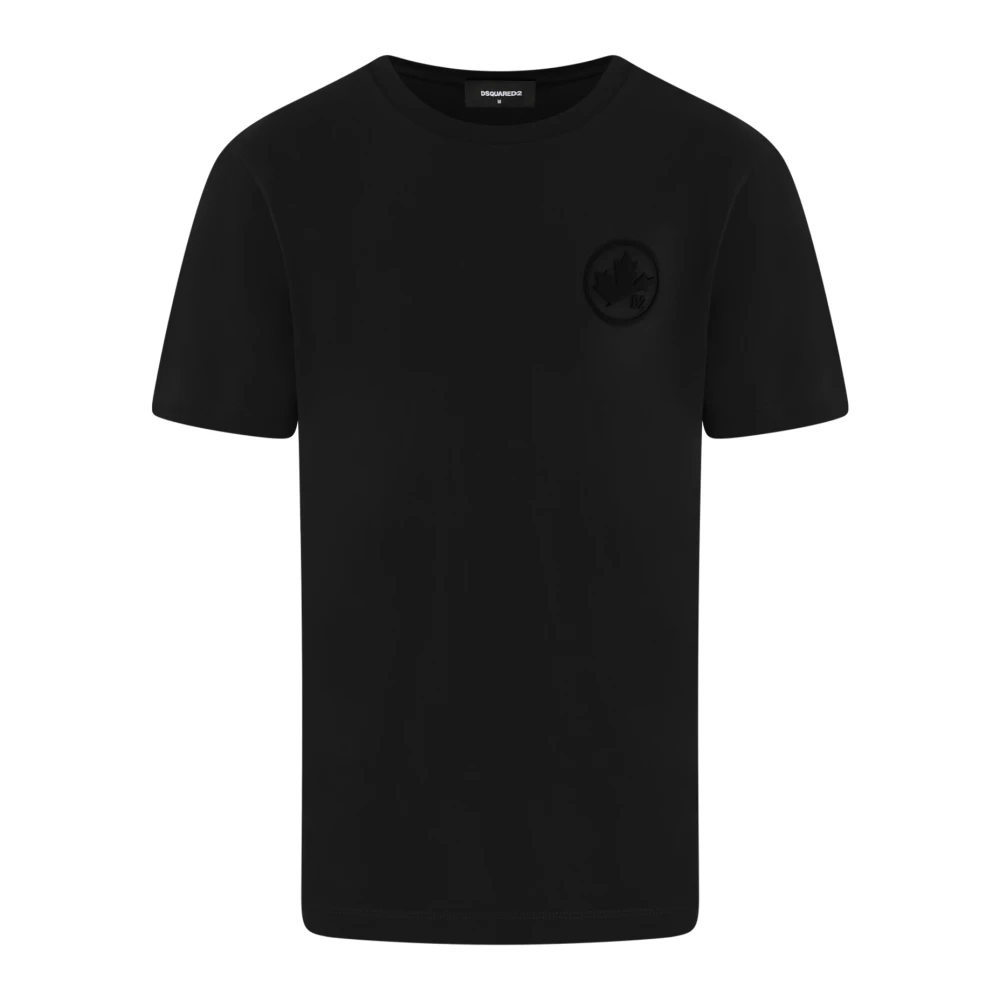 Dsquared2 Heren T-shirt Klassieke Pasvorm Black Heren