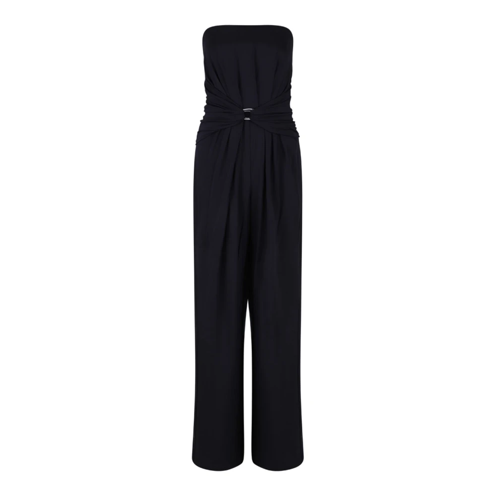 Max Mara Women's Blue Jumpsuits, Xs, Elegant Bustier Jumpsuit