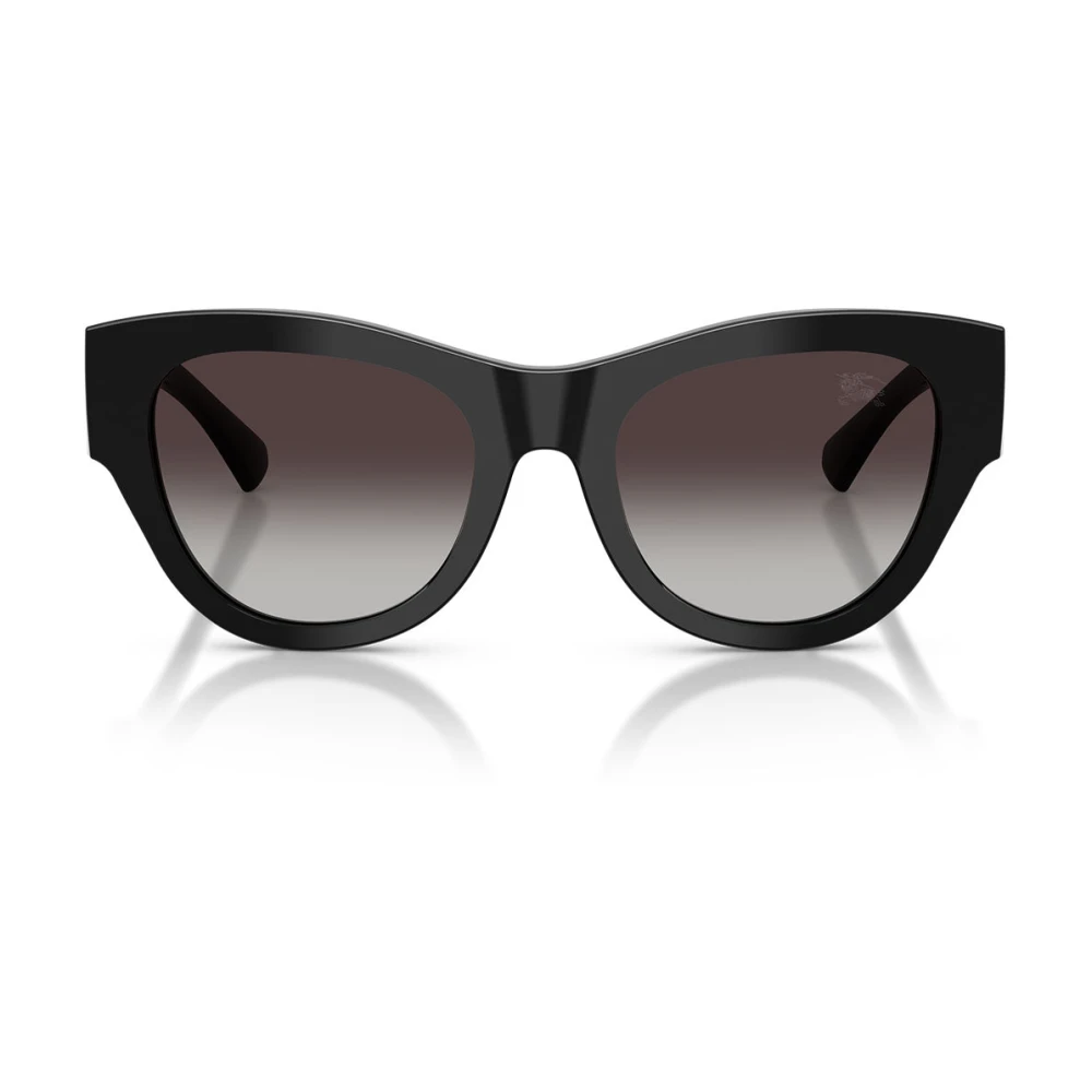 Burberry Unisex Black Sunglasses, 52 Mm, Be4491 Round Sunglasses
